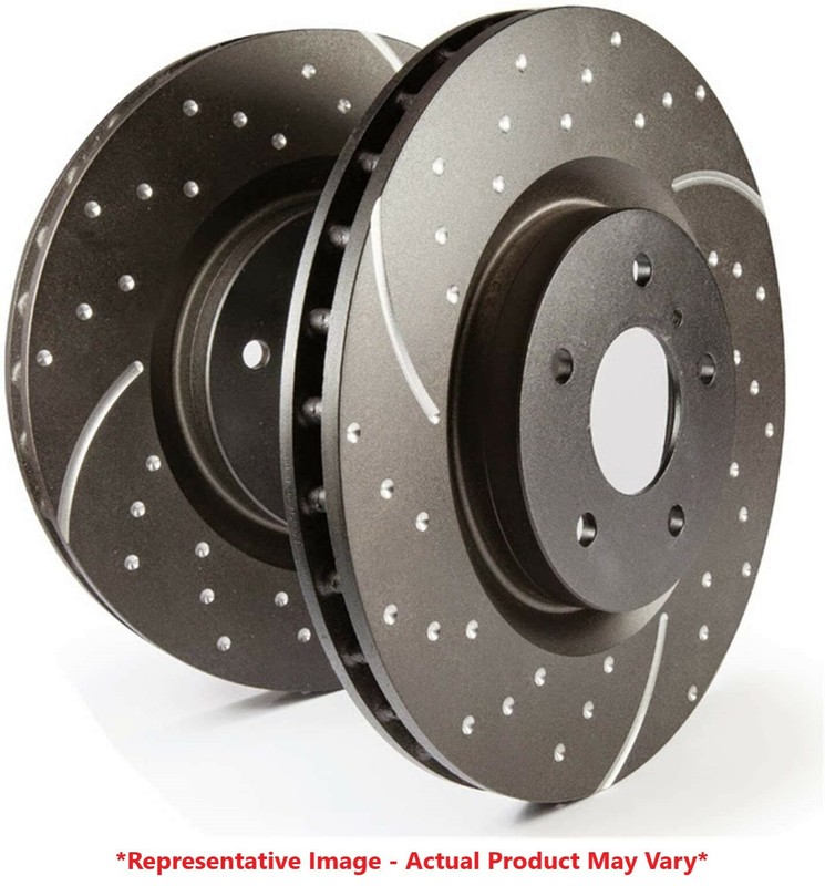 EBC GD Sport Grooved Rear Rotors for 07-16 Escalade / Sierra – Silverado 1500
