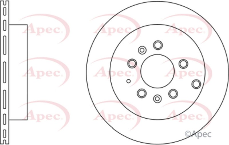 Fits Mazda CX-7 2007-2010 2.3 Brake Disc Rear Ikio L20626251B gallery