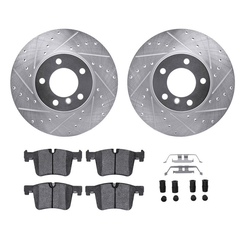 For BMW 220i 2018 Rotor Set | Silver | Slotted And Drilled gallery