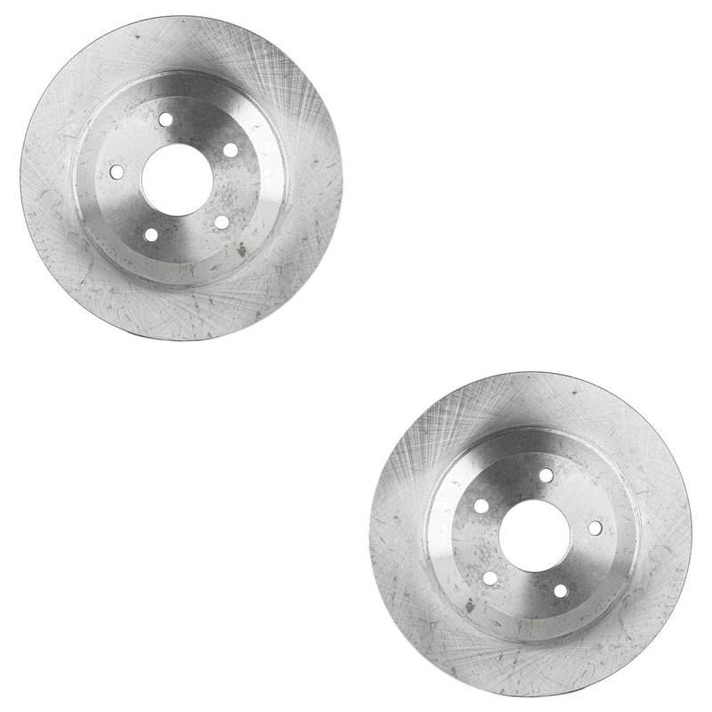 Pair Of Front Brake Discs 1997-2009 Cadillac Xlr Chevrolet Corvette 10258267