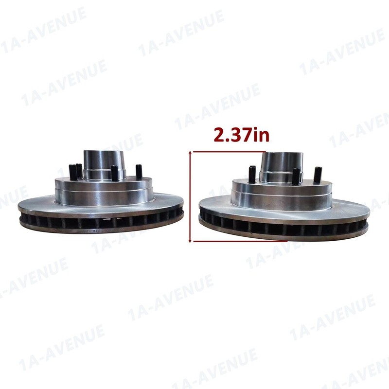 Squarebody Disc Brake Spindle Components 1.25" Rotor 5 Lug For 1973-87 Chevy C10 gallery