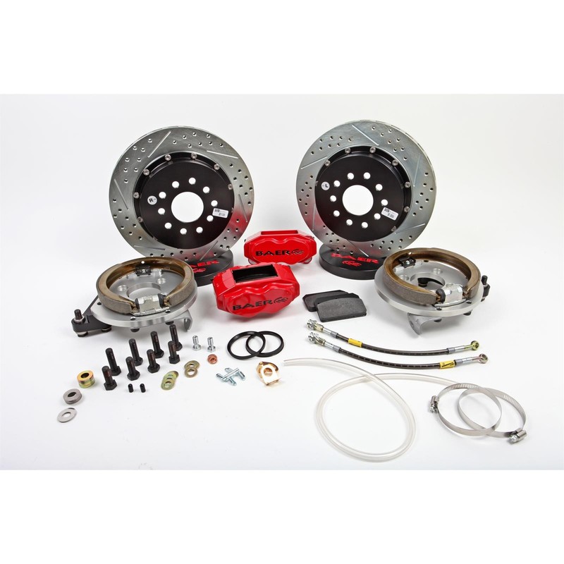 Baer Brakes 4302309B 13″ SS4+ Rear Brake Kit, Black, SDZ