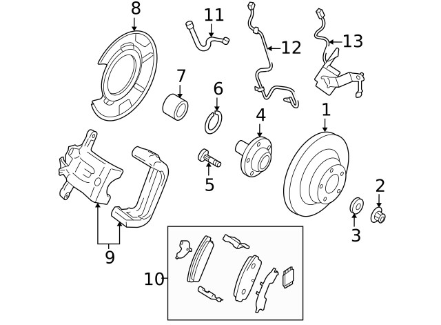 Genuine Mazda Disc Brake Rotor F152-26-251A gallery