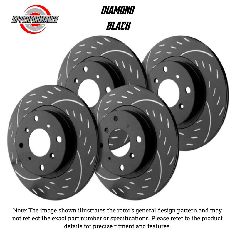 Disc Brake Rotor Kit for 2016 Dodge Challenger 392 Hemi Scat Pack Shaker