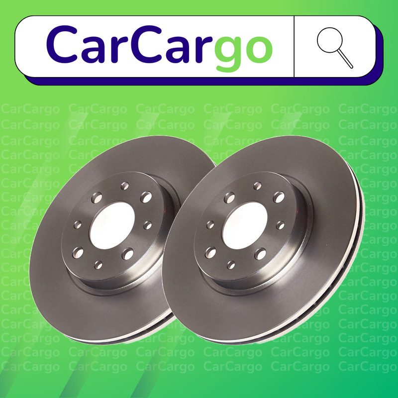 Vented Front Brake Discs Alfa Romeo 155 1.8 T.Spark 1992-1997 257 mm