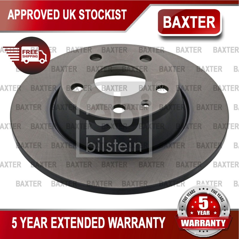 Fits Audi TT 2006-2014 1.8 2.0 TDi Baxter Rear Brake Discs 8J0615601