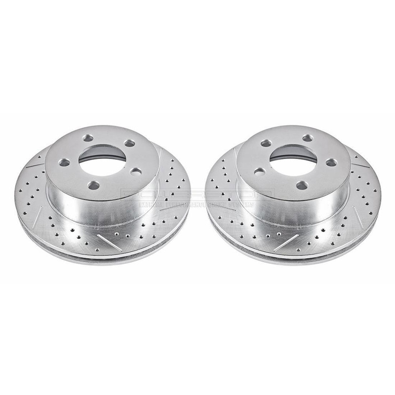 Power Stop Disc Brake Rotor 1 pcs Front for 1999-2006 Jeep TJ_XJ PA gallery