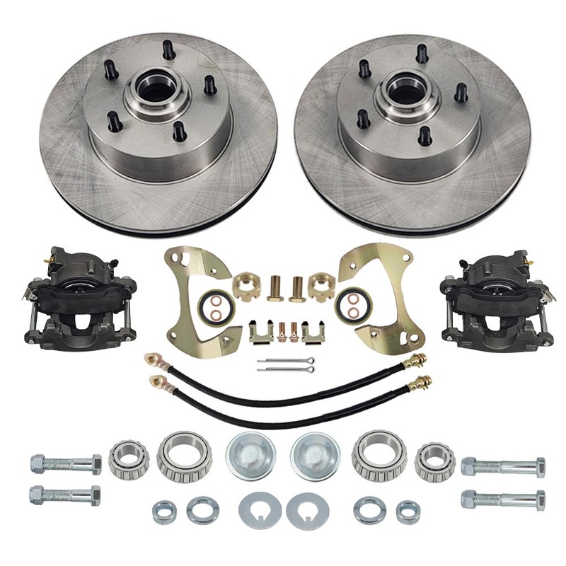 Disc Brake Kit for 55-64 Chevy Full Size Impala Bel Air Car Deluxe, 5 x 4-3/4" gallery