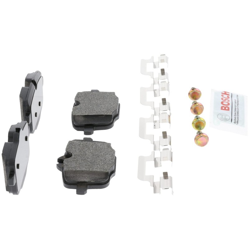 BE1850H Bosch 2-Wheel Set Brake Pad Sets Rear for 540 740 530 750 BMW X4 X7 530e gallery