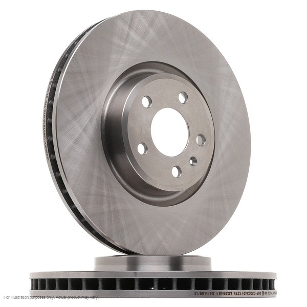 2X APEC Front Brake Discs for AUDI A4 B9 2016- 350mm Vented DSK3284 gallery