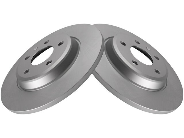 TRQ 33ZX51V Rear Brake Rotor Set Fits 2012-2013 Audi A6