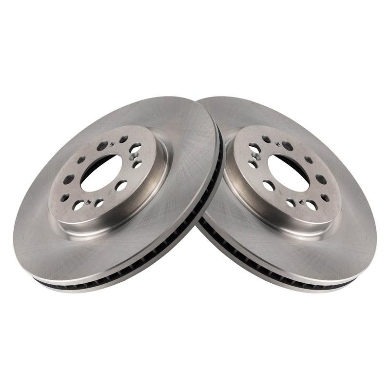 TRQ BRA72644 Disc Brake Rotors For Honda Clarity 2017-2021 Front