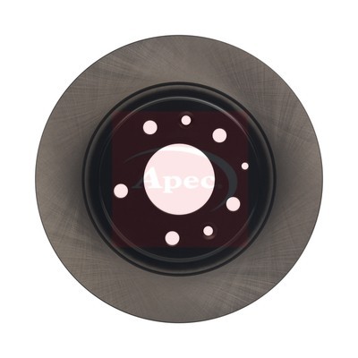 2x Apec Red Rear Brake Discs 281mm Fits Mazda Cx-3 D10E26251