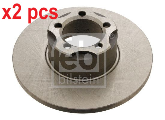 X2 PCS L&R SIDES FRONT BRAKE DISC 30197