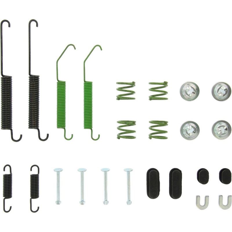 Rear Brake Drums Brake Shoes Hardware Kit 4 PCS Set For 09-11 Nissan Versa 1.6L gallery