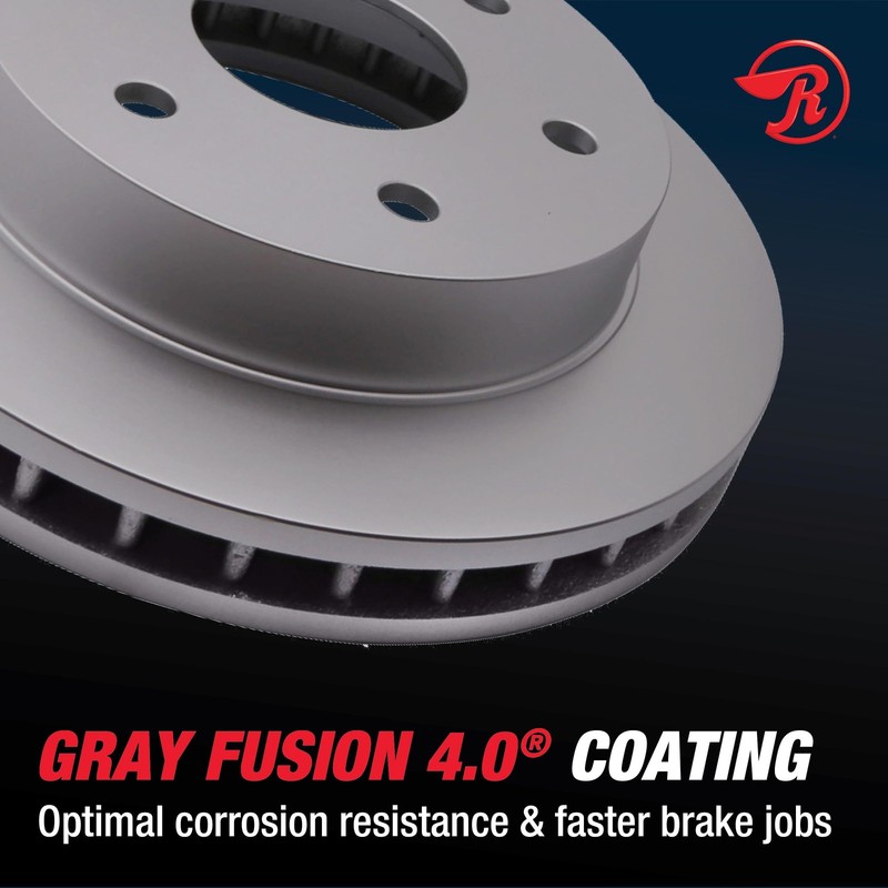 Raybestos 580184FZN Rust Prevention Technology Coated Rotor Brake Rotor, 1 Pack gallery