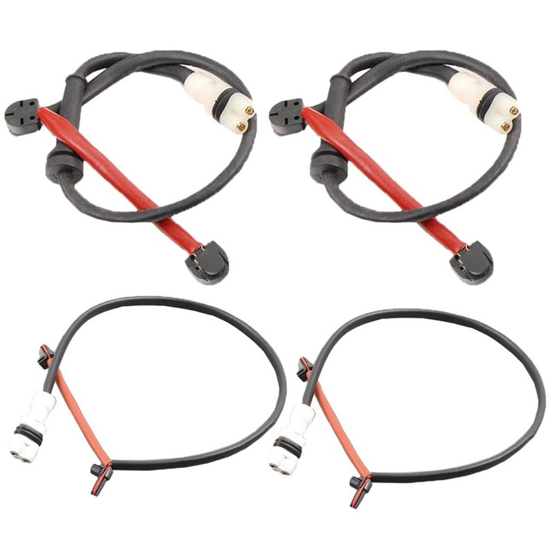 Disc Brake Pad Electronic Wear Sensor Kit Front & Rear for Porche Boxster Cayman