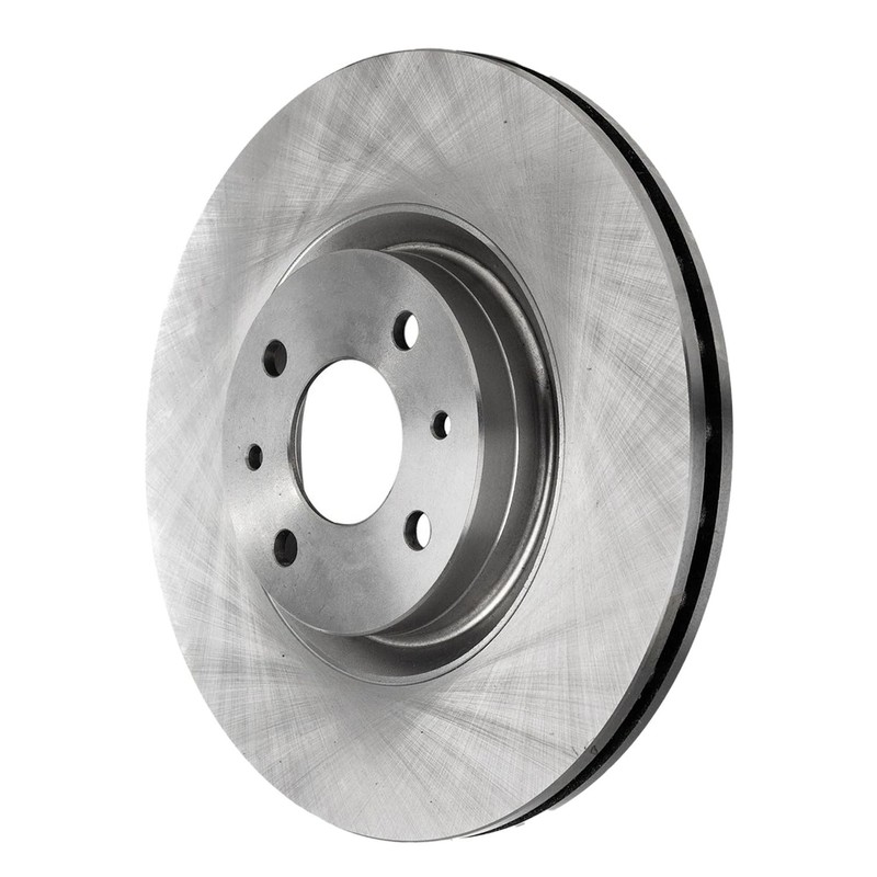 6pc Front Disc Brake Rotors and Ceramic Brake Pads Kit for 2013-2019 FIAT 500 gallery