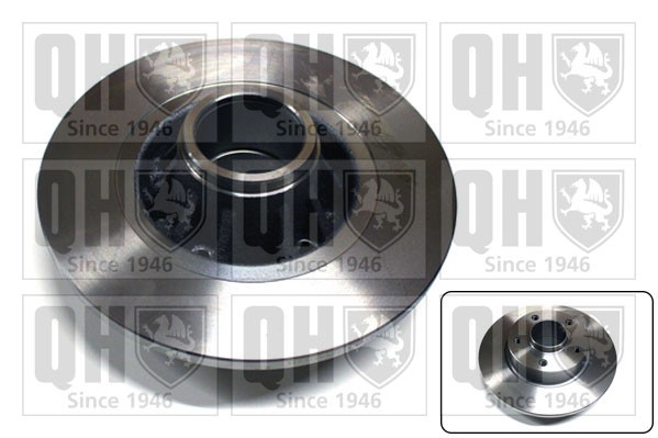 2x Brake Discs Pair Solid fits RENAULT TRAFIC Mk2 1.9D Rear 2001 on 280mm Set QH gallery