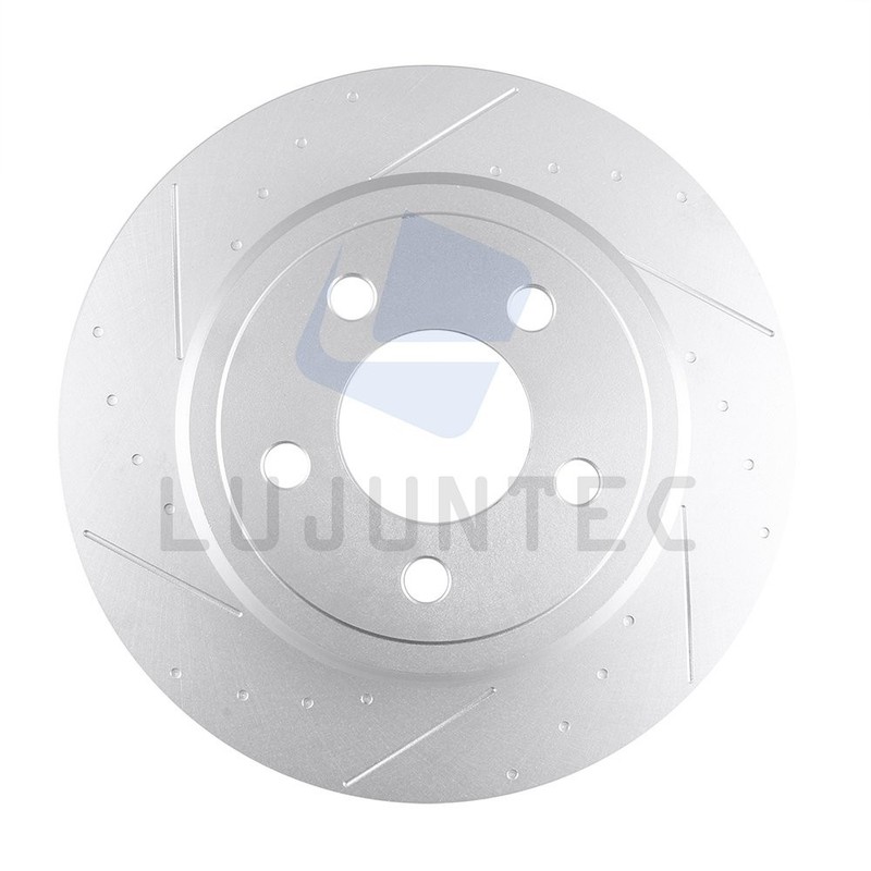 Ceramic Brake Pads & Rotors Disc Rear Kit For dodge Challenger 2009-2011 Slot gallery