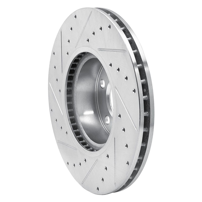 For BMW X3 11-17 Brake Rotor eLINE Drilled & Slotted 1-Piece Front Passenger gallery