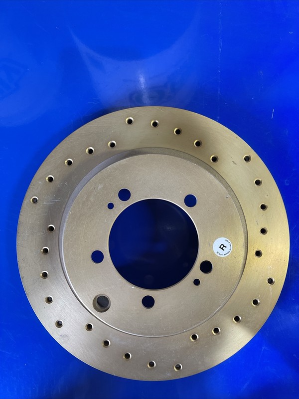 Brake ROTOR Drilled REAR 3000GT VR4 Dodge Stealth RT/Turbo PowerStop JBR-786R M