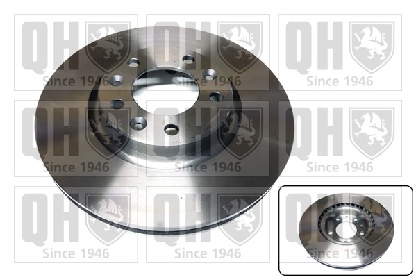 2x Brake Discs Pair Vented fits CITROEN C4 PICASSO Mk2 2.0D Front 2013 on 283mm gallery