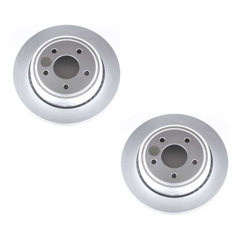 Powerstop Rear 2 Wheel 295.2mm Brake Discs Set for 10-11 Ranger 2010 B2300 B4000