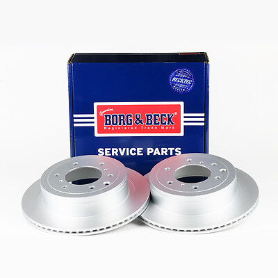 Borg & Beck Rear Brake Disc Fits Mitsubishi Shogun Pajero 3.2 D TD 3.8 4615A037 gallery