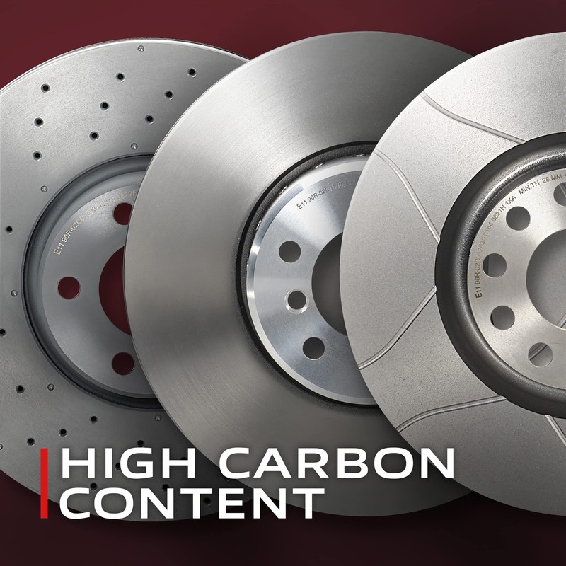 Brembo 09.B972.11 UV Coated Pillar Vented Front Brake Rotor AUDI/AUDI... gallery