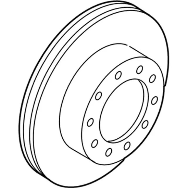 Genuine Ford Disc Brake Rotor PC3Z-1125-B gallery
