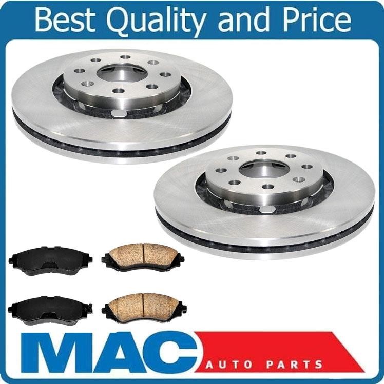Front Disc Rotors & Ceramic Brake Pads 3pc for Suzuki Swift 04-07 gallery