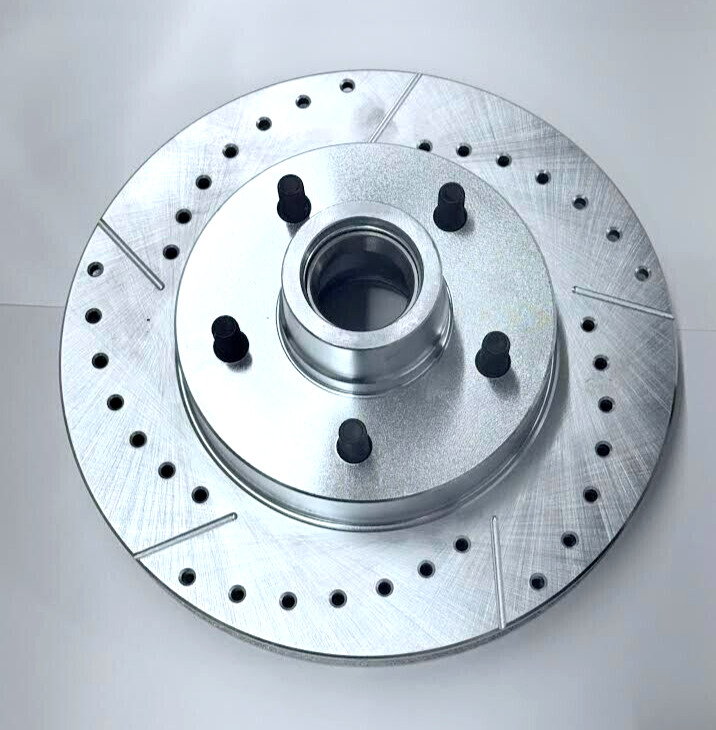 1963 - 1970 Chevy C10 Black Wilwood Disc Brake Kit 2.5" Drop Spindles 5x5 Rotors gallery