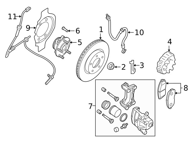 Genuine Nissan Disc Brake Rotor 40206-9N00C gallery