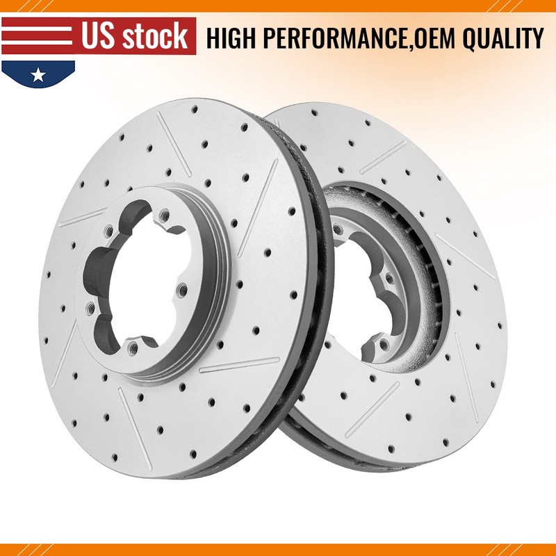 2x Front Brake Disc Rotors for Ford Transit Transit-150 Transit-250 Transit-350