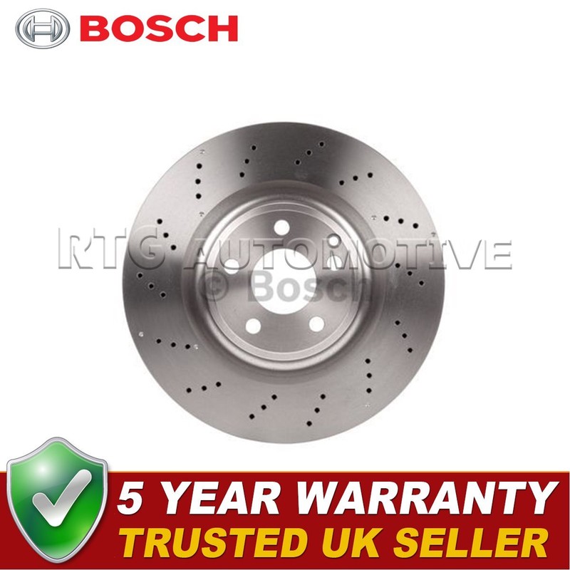 Bosch Front Brake Disc Fits Mercedes SLK 2011-2016 SLC 2016-2024 + Other Models