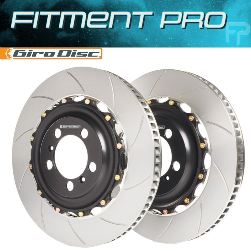GiroDisc Slotted Rear Rotors For 2023–26 Chevrolet Corvette C8 Z06 E-Ray A2-319