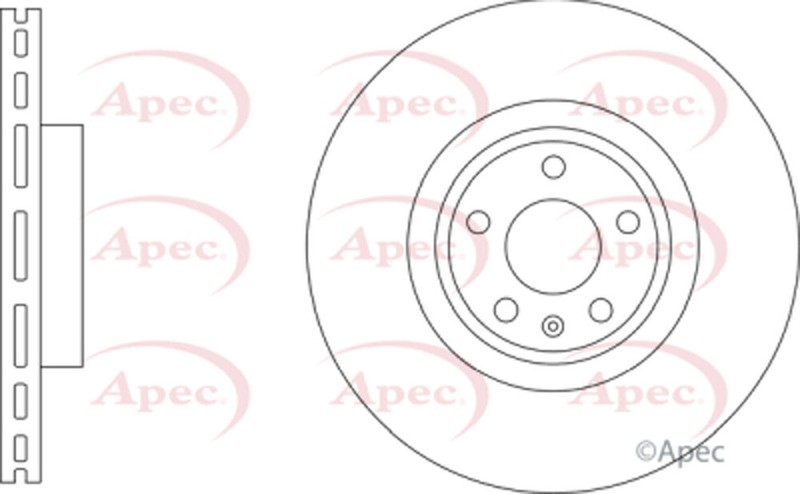 Fits Audi A5 A4 Q5 A6 VW Touareg 2.0 3.0 TDi 4.2 Brake Disc Front Poppy gallery