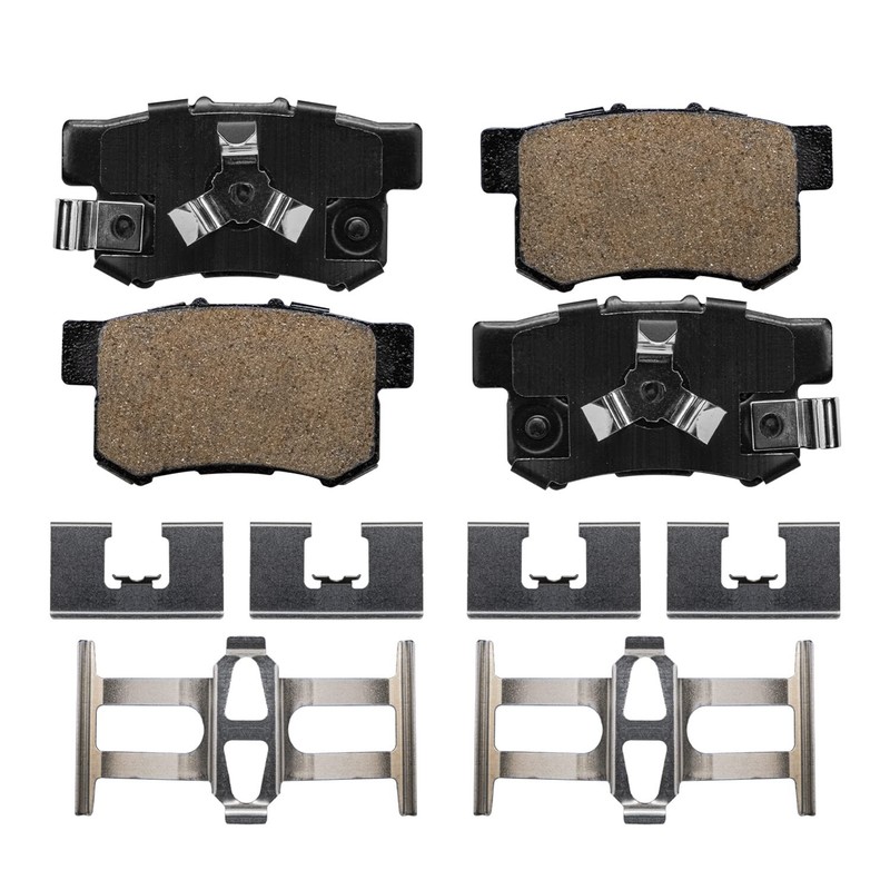 Rear Brake Rotors + Brake Pads for Honda CR-V Acura RDX Brakes Rotors Pads Kit gallery