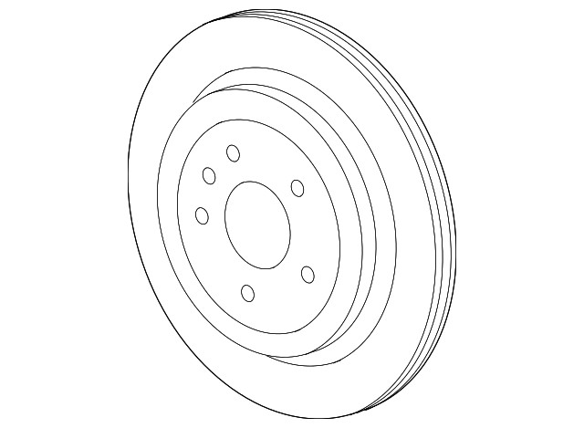 Genuine GM Disc Brake Rotor 84944451 gallery