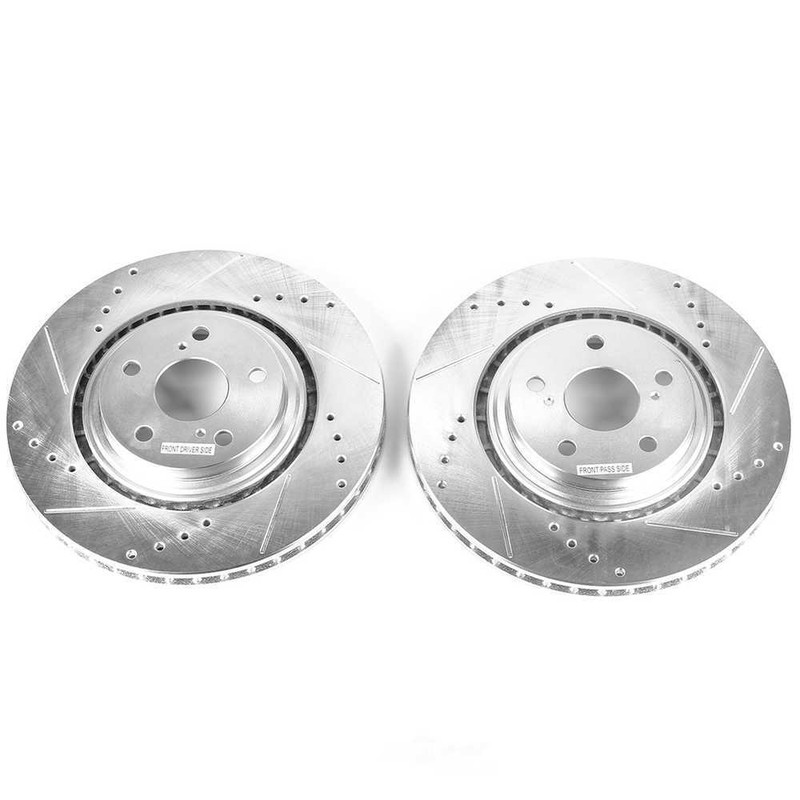 Disc Brake Rotor Set fits 2008-2019 Toyota Highlander Sienna POWER STOP