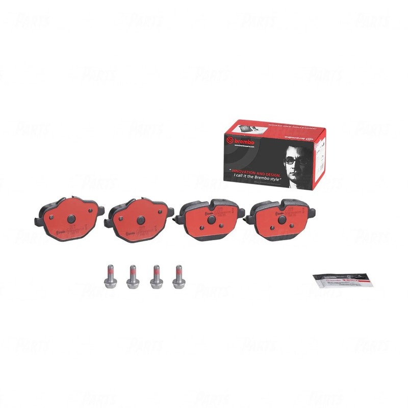 Full Set Brembo Composite Disc Rotors+NAO Brake Pads for BMW 5 Series F07 10-17 gallery