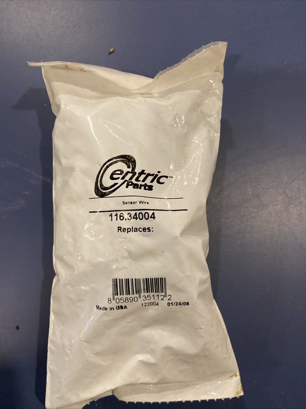 Centric Parts Disc Brake Pad Wear Sensor P/N:116.34004