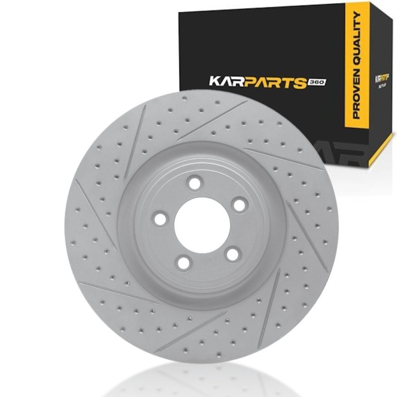 For Jaguar XJ 2010-2019 Brake Rotor Front | 2.80 inches Center Hole Diameter