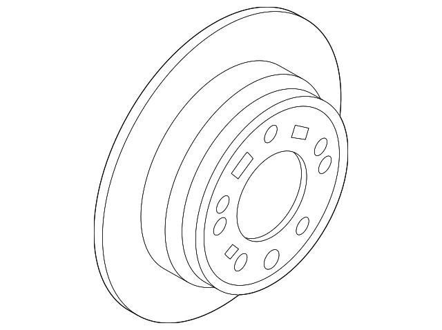 Genuine Hyundai Rotor 58411-3Q000