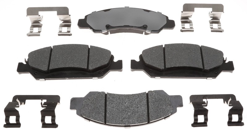 ACDelco Disc Brake Pads and Rotors Kit Front Rear For 05-06 Chevrolet Silverado gallery