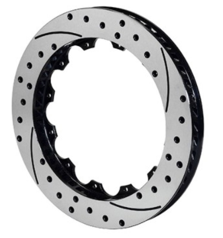 Wilwood Rotor-SRP48 SPC-37-RH-BLK-Drill For 12.88 X 1.10 – 12 On 8.75in