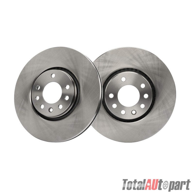 Disc Brake Rotors & Ceramic Brake Pads for Saab 9-5 2000 2001 2005 Front & Rear gallery