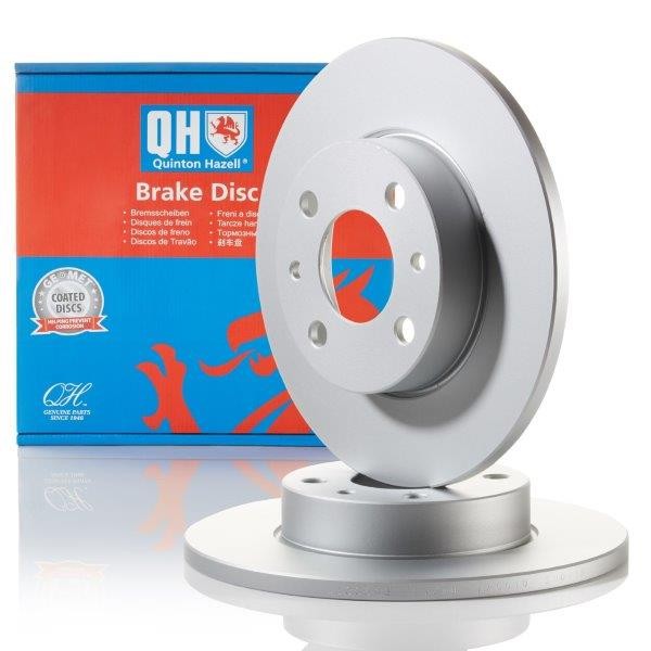 2x Brake Discs Pair Solid fits FIAT SEICENTO 187 Front 9 1.1 97 to 10 241mm Set gallery