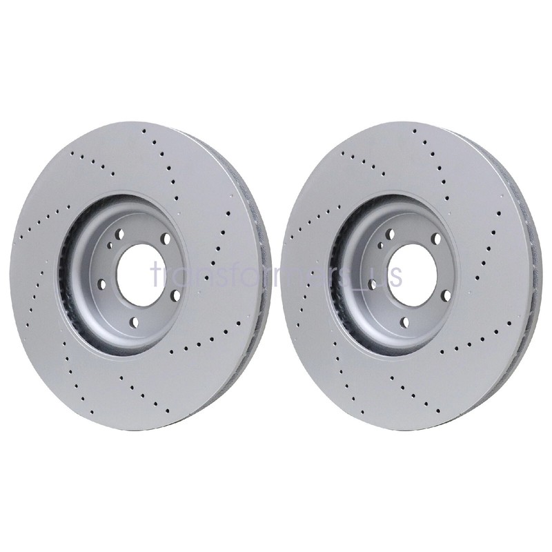 2X For Mercedes G63 AMG 2019 - 2023 Front Brake Discs Rotors 4634210500 gallery